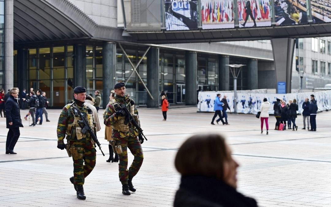 Soldaten in Brussel