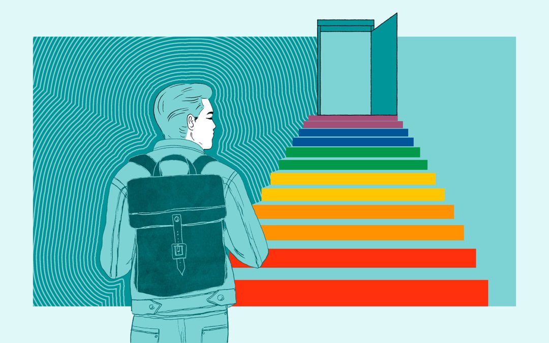 Respect op de regenboogtrap: hoe gaan middelbare scholen om met seksuele diversiteit?